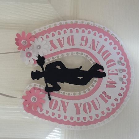 Bridal Horseshoe with Lucky Sweep multi formats by Mandy Wilson