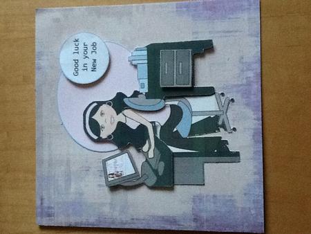 New Job/leaving Over the Corner by Mandy Wilson