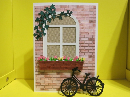 Window box topper by Glenys Linehan