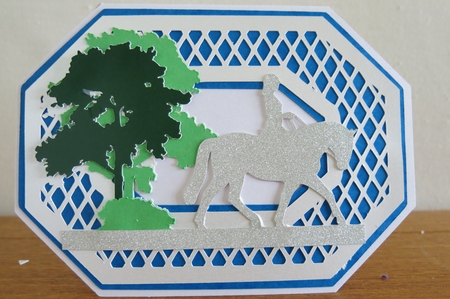 The horse rider by Glenys Linehan
