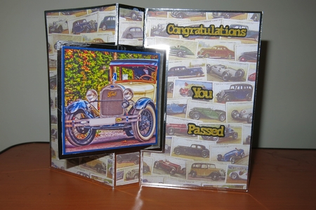 Bumper Kit Vintage Cars Quick Cards by Glenys Linehan