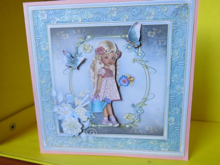CuteBirthdayGirl02 by Glenys Linehan