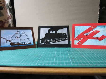 Vintage Vehicle Trio Set 2 by Glenys Linehan