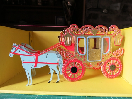 Princess Carriage With Optional Horses And Boxes 3D Model by Glenys Linehan