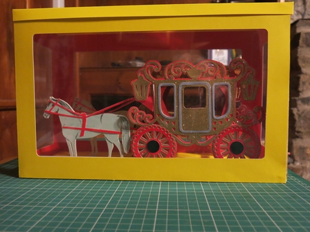 Princess Carriage With Optional Horses And Boxes 3D Model by Glenys Linehan