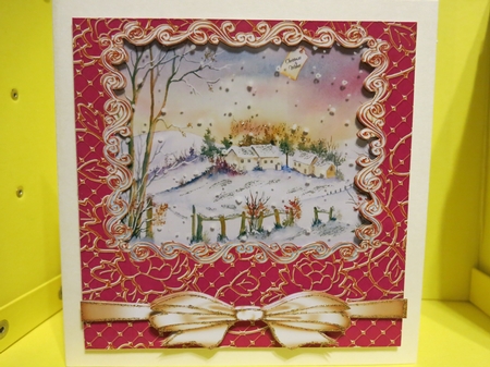 A CHRISTMAS VILLAGE by Glenys Linehan