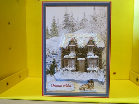 Christmas Cottage by Glenys Linehan