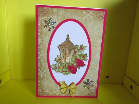 Christmas Lantern by Glenys Linehan