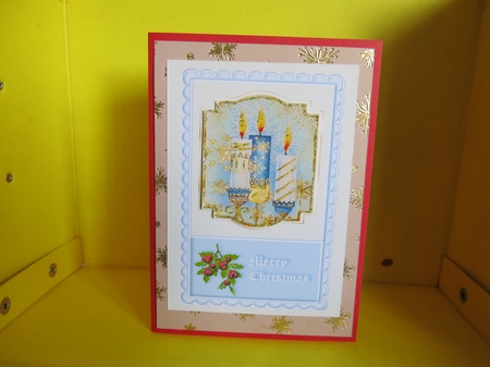 Christmas Candles  by Glenys Linehan