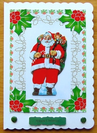 Lovely Santa by Joyce Watson