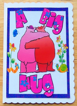 A Big Hug - Female and Female by Joyce Watson
