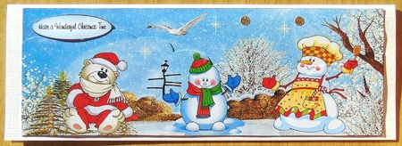 A Wonderful Christmas Scene by Joyce Watson