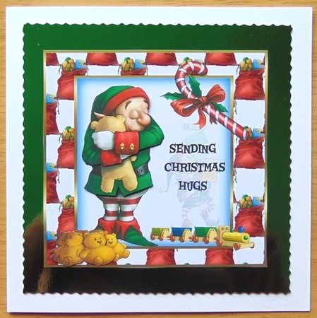Sending Christmas Hugs by Joyce Watson