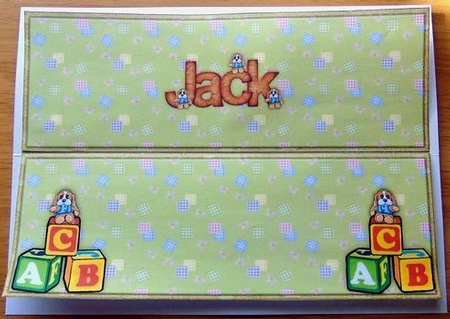Insert Dl Name Card Jack by Joyce Watson