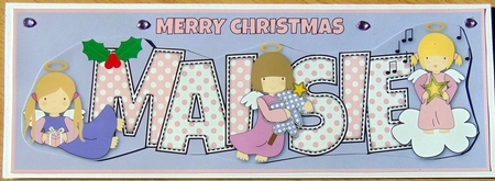 Christmas Angels Maisie Large Dl by Joyce Watson