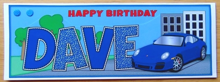 Porsche Dave Large Dl by Joyce Watson
