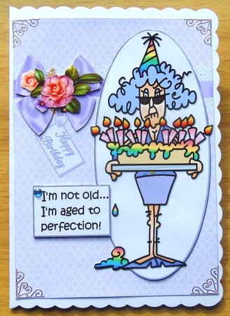 Stella Aged to Perfection Quick Card by Joyce Watson