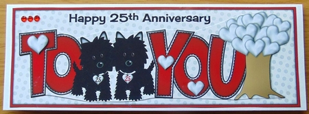 Jazz Dogs 25th Anniversary Large Dl 2 by Joyce Watson