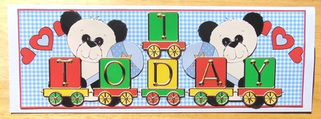 1 Today Boy Pandas by Joyce Watson