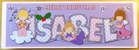 Christmas Angels Isabel Large Dl by Joyce Watson