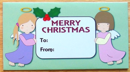 Christmas Angels Money Wallet 2 by Joyce Watson