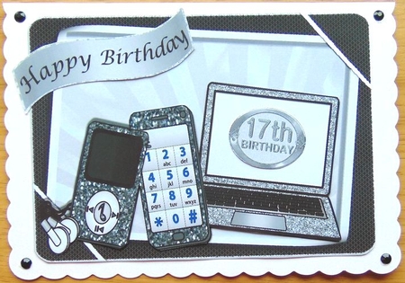 Boys Silver Gadgets & Things, Mobile, Laptop, Mp3 Player by Joyce Watson