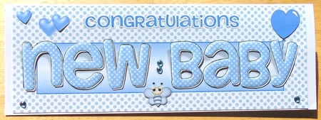 New Baby Boy by Joyce Watson
