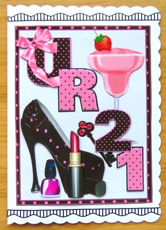 Ur 21 Female Birthday by Joyce Watson