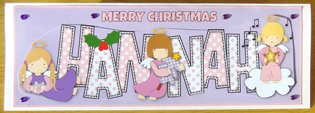 Christmas Angels Hannah Large Dl by Joyce Watson