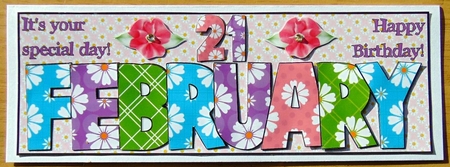 Day of the Year Birthday - February 21 by Joyce Watson