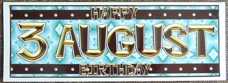 Day of the Year - August 3 by Joyce Watson