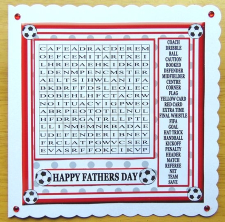 WORDSEARCH   FOOTBALL by Joyce Watson