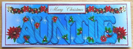 Large DL Poinsettia - AUNTIE by Joyce Watson