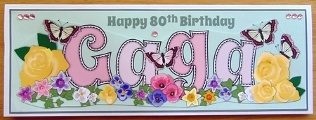 Flower Blossom GAGA 80th large dl by Joyce Watson