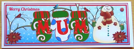 COZY MITTENS - MUM by Joyce Watson
