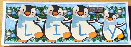 PENGUIN KISSES - LILY by Joyce Watson