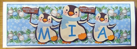 PENGUIN KISSES - MIA by Joyce Watson