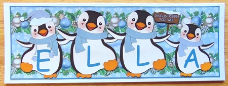 PENGUIN KISSES - ELLA by Joyce Watson