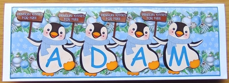 PENGUIN KISSES - ADAM by Joyce Watson