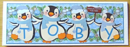 PENGUIN KISSES - TOBY by Joyce Watson