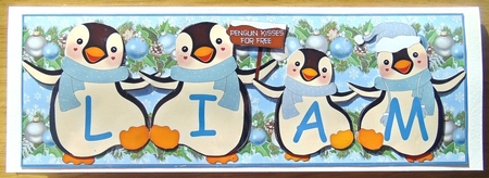 PENGUIN KISSES - LIAM by Joyce Watson