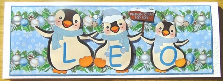 PENGUIN KISSES - LEO by Joyce Watson