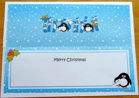Large DL Merry Christmas from THORNHILL insert by Joyce Watson