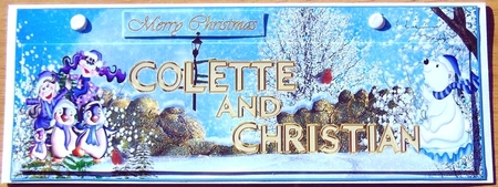 Colette and Christian as requested by Joyce Watson