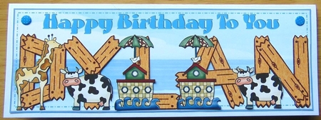 Noahs Ark Names - DYLAN by Joyce Watson