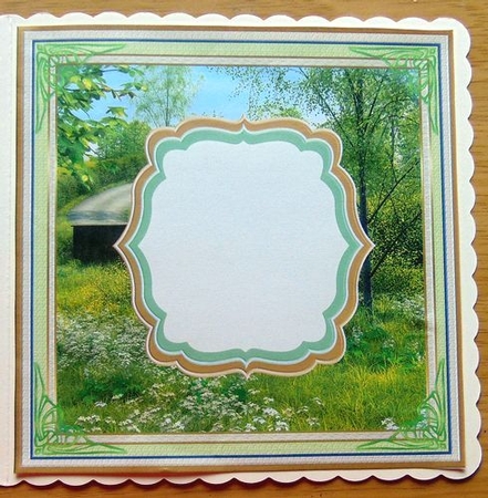 Beautiful Countryside Blank Insert by Joyce Watson