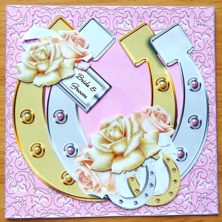 The Wedding Keepsake - Horseshoes - Gold & Silver by Joyce Watson