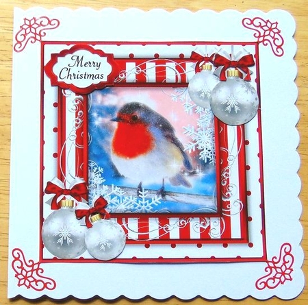 Walking in a Winter Wonderland 4 - A Christmas Robin by Joyce Watson