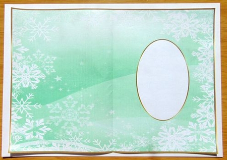 Christmas Snowflakes Insert 39 by Joyce Watson
