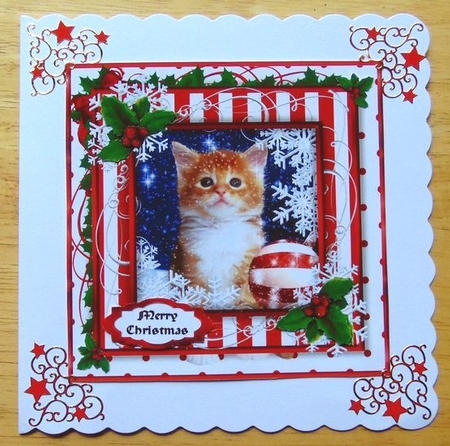 Cute Christmas Topper 1- It Wasnt Me! by Joyce Watson